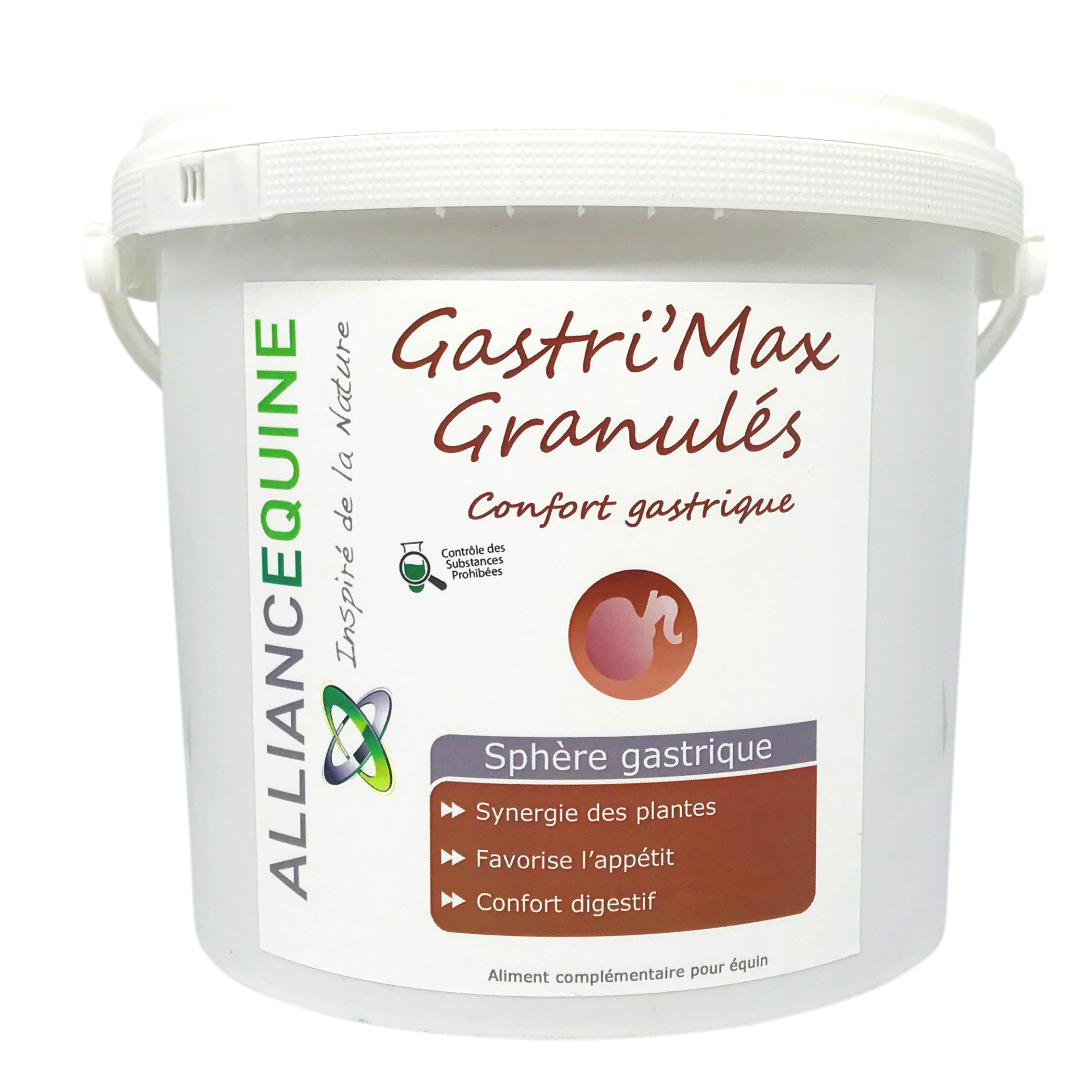Alliance Équine Gastri'Max Granulés - Solution gastrique