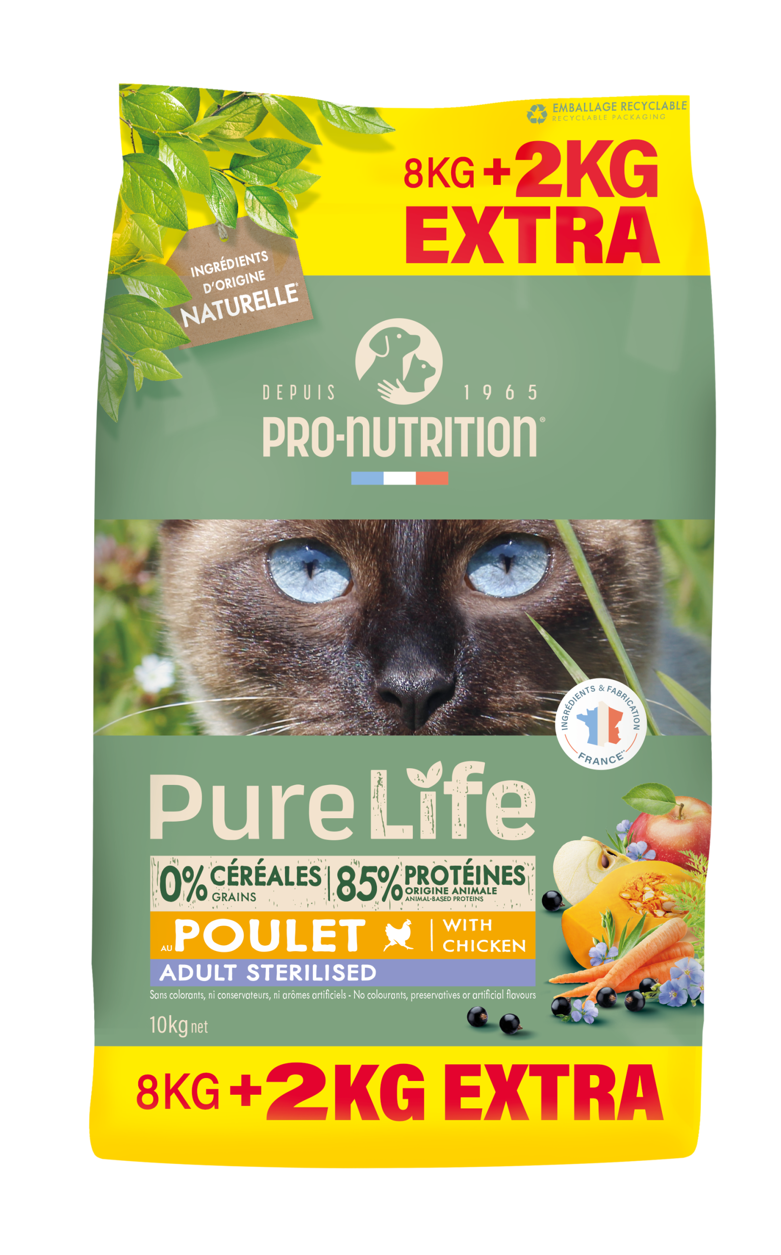 Pro-Nutrition Pure Life Chat Sterilized