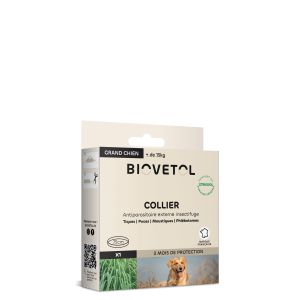 Collier insectifuge Grand Chien Biovetol